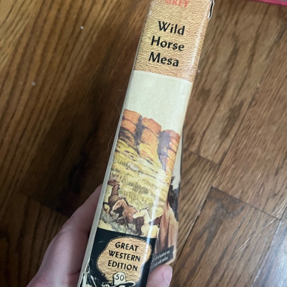 Rare WILD HORSE MESA New York: Grosset & Dunlap, 1952. Vintage Hardcover Book - Picture 2 of 9